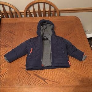 Rothschild Winter Coat 18m Blue Jacket baby Boys